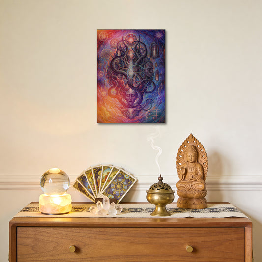 ARTFAVES Visionaere Kunst Wandbild Spirituell Esoterik