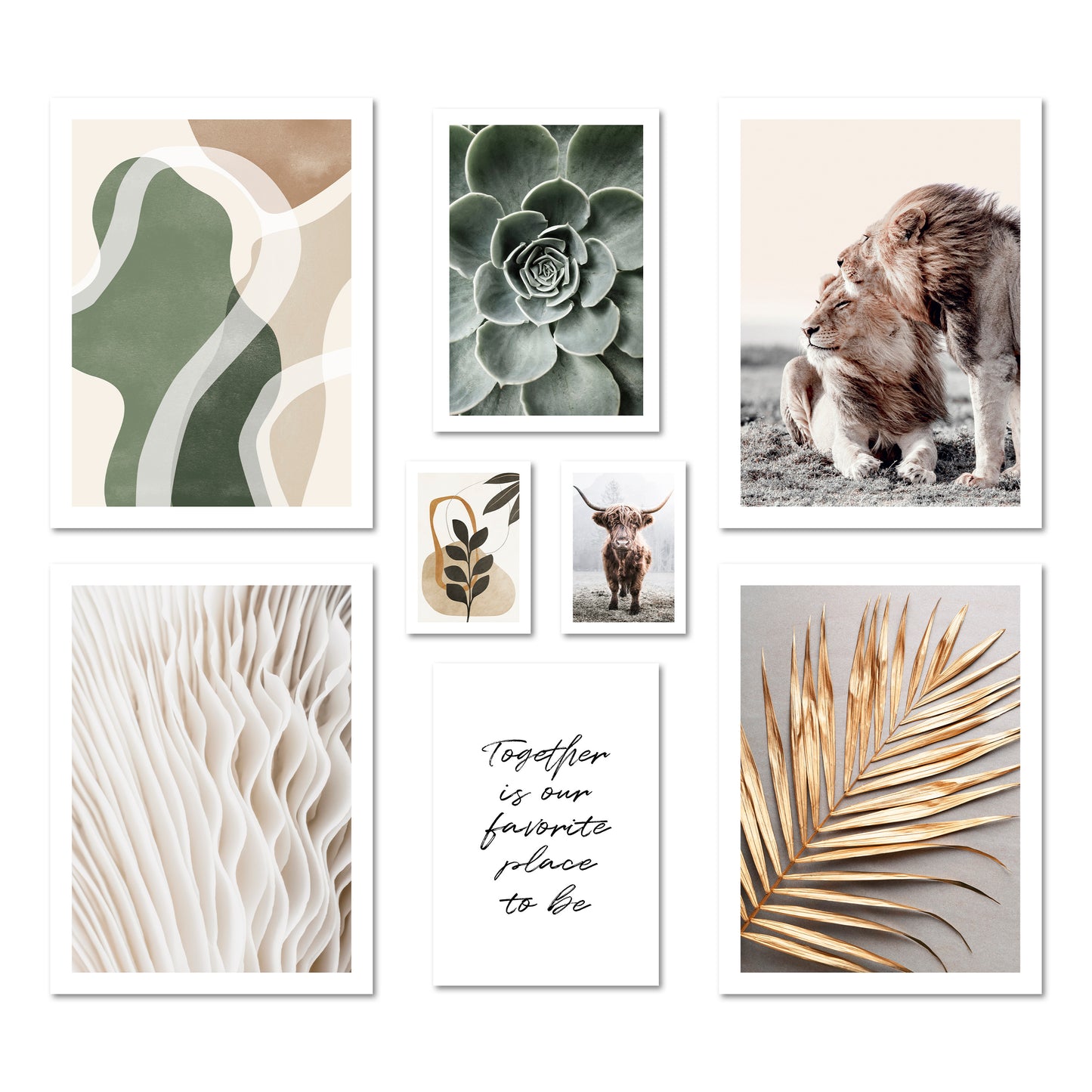 ARTFAVES® Poster Set - ABSTRACT NATURE