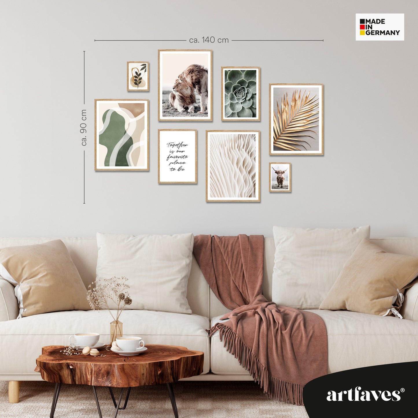 ARTFAVES® Poster Set - ABSTRACT NATURE