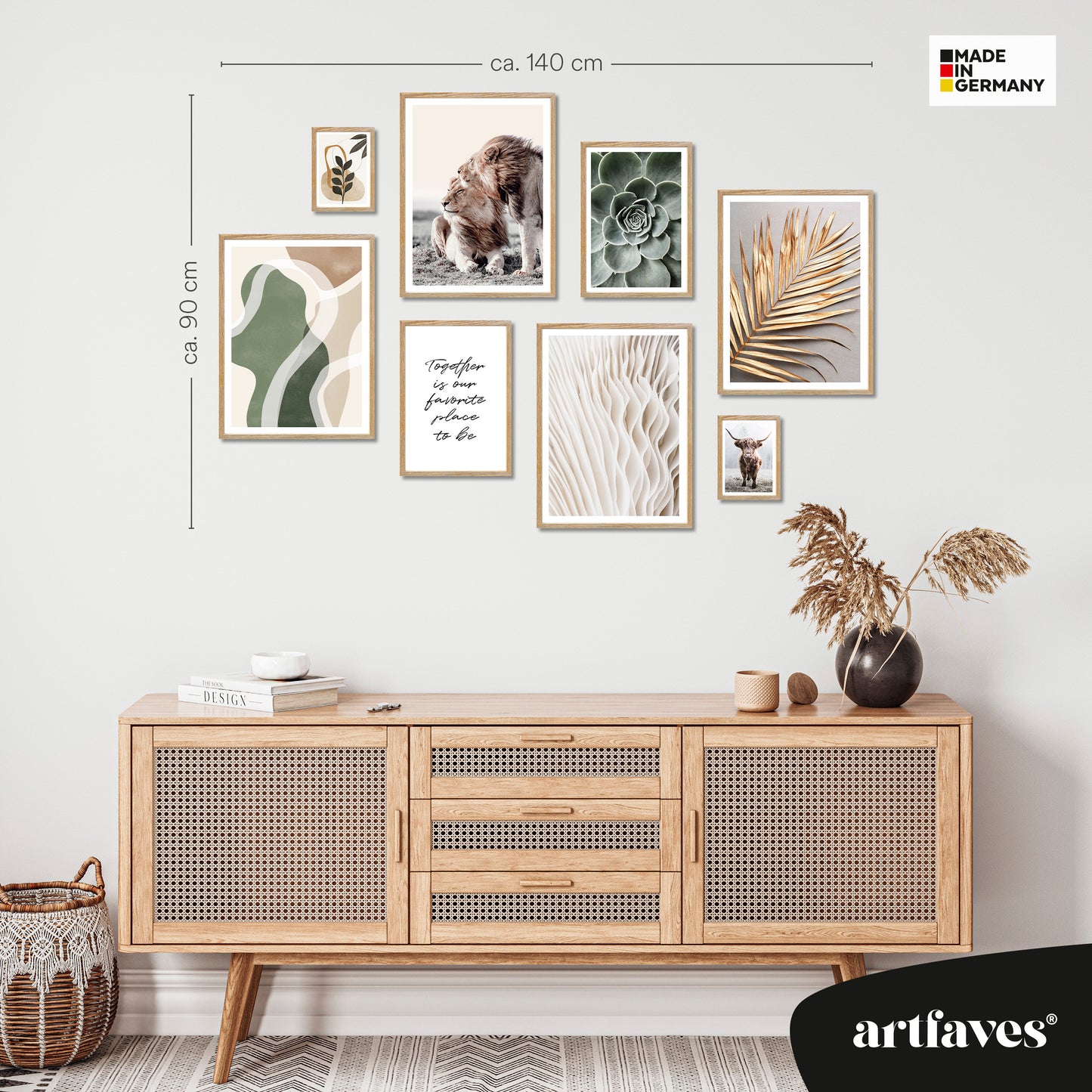 ARTFAVES® Poster Set - ABSTRACT NATURE
