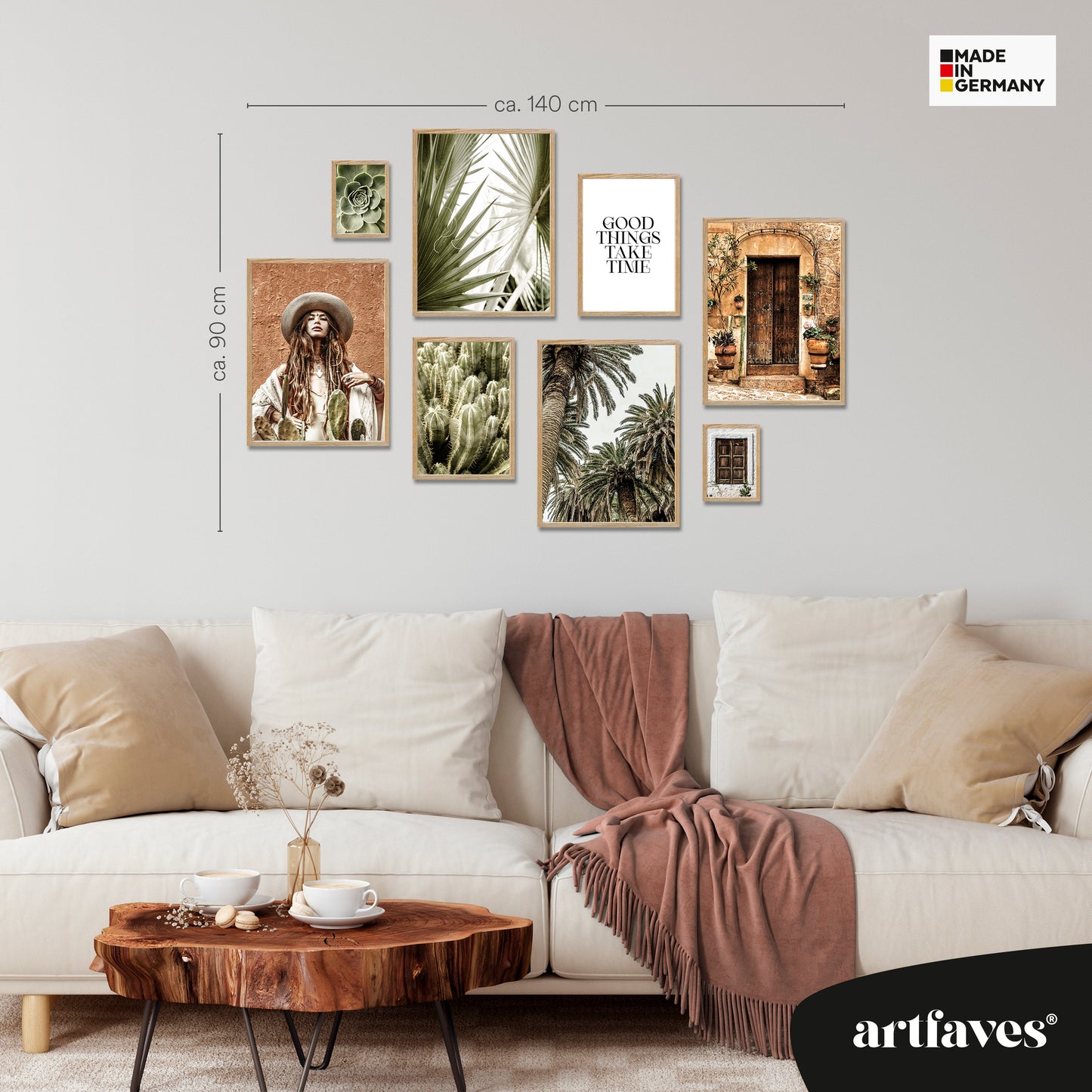 ARTFAVES® Poster Set - BOTANICAL DREAMS