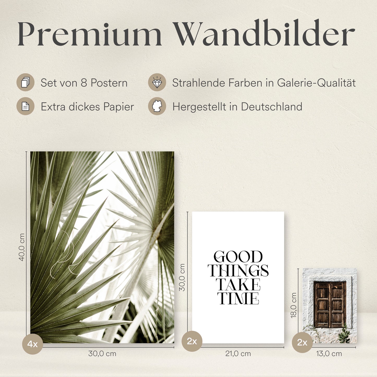 ARTFAVES® Poster Set - BOTANICAL DREAMS