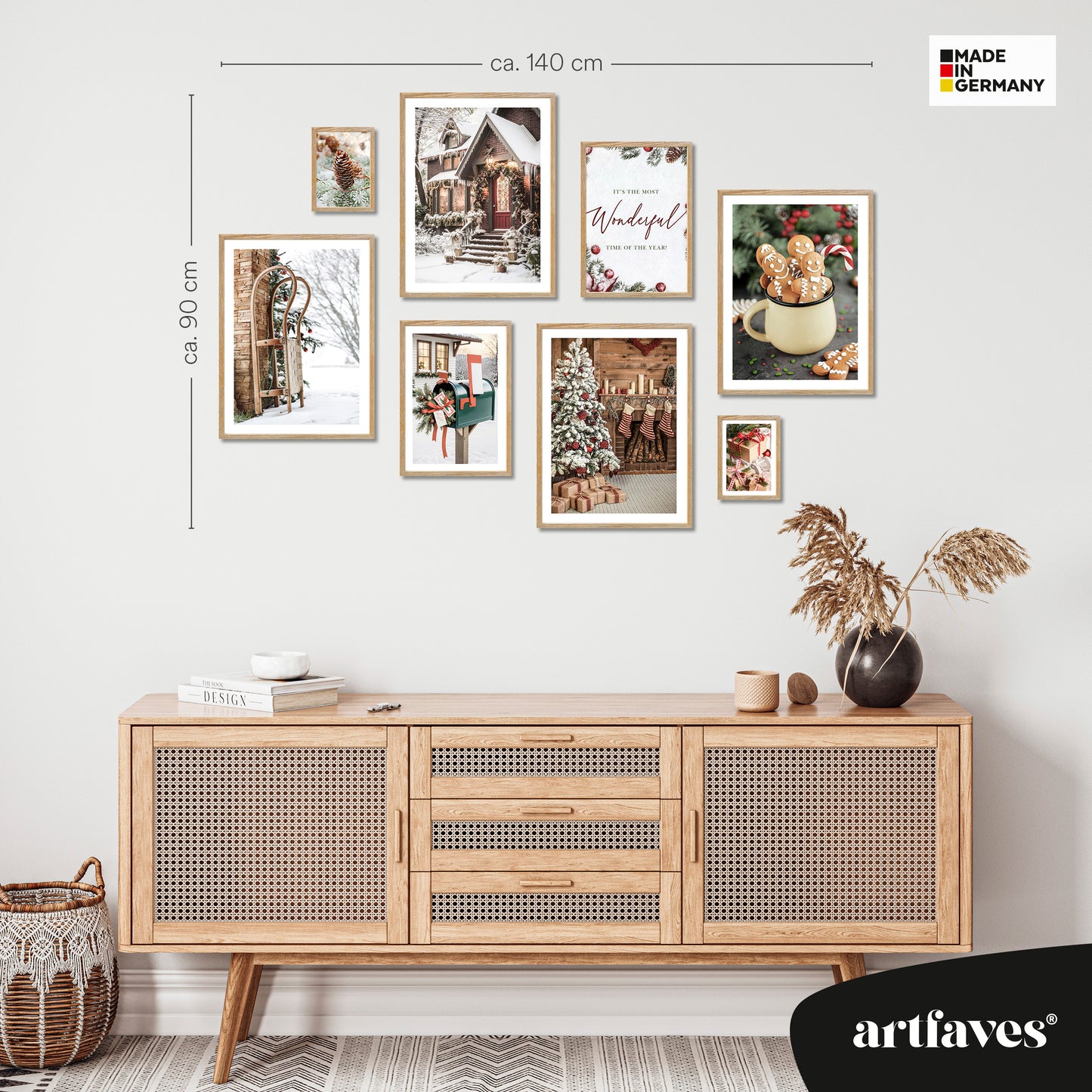 ARTFAVES® Poster Set - CHRISTMAS TIME