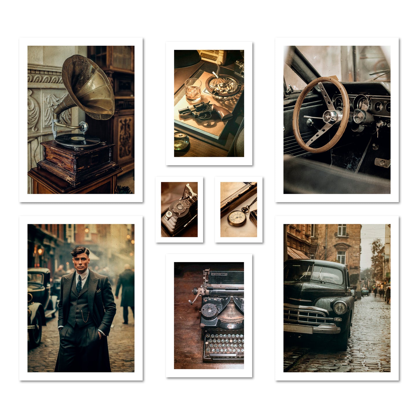 ARTFAVES® Poster Set - VINTAGE LONDON