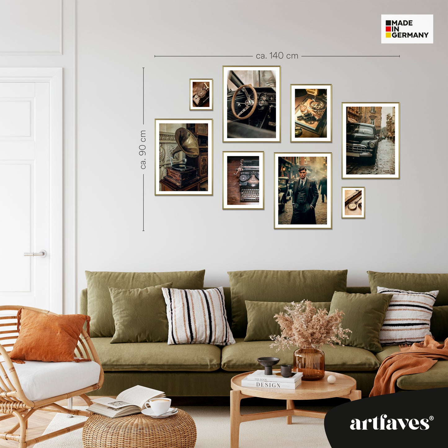 ARTFAVES® Poster Set - VINTAGE LONDON
