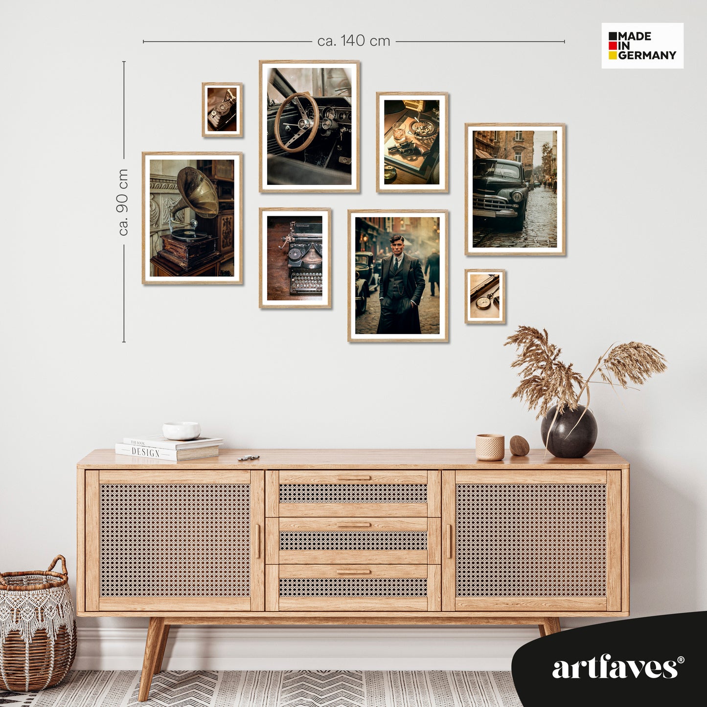 ARTFAVES® Poster Set - VINTAGE LONDON