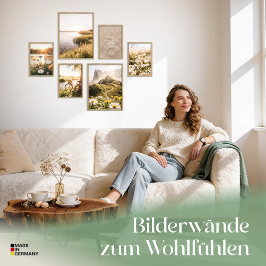 Poster Set Summer Breeze Bilderwand Wandbilder Sommer ARTFAVES
