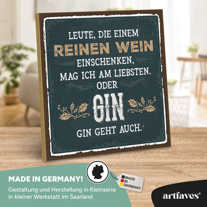 schild-mit-spruch-leute-die-einem-reinen-wein-einschenken