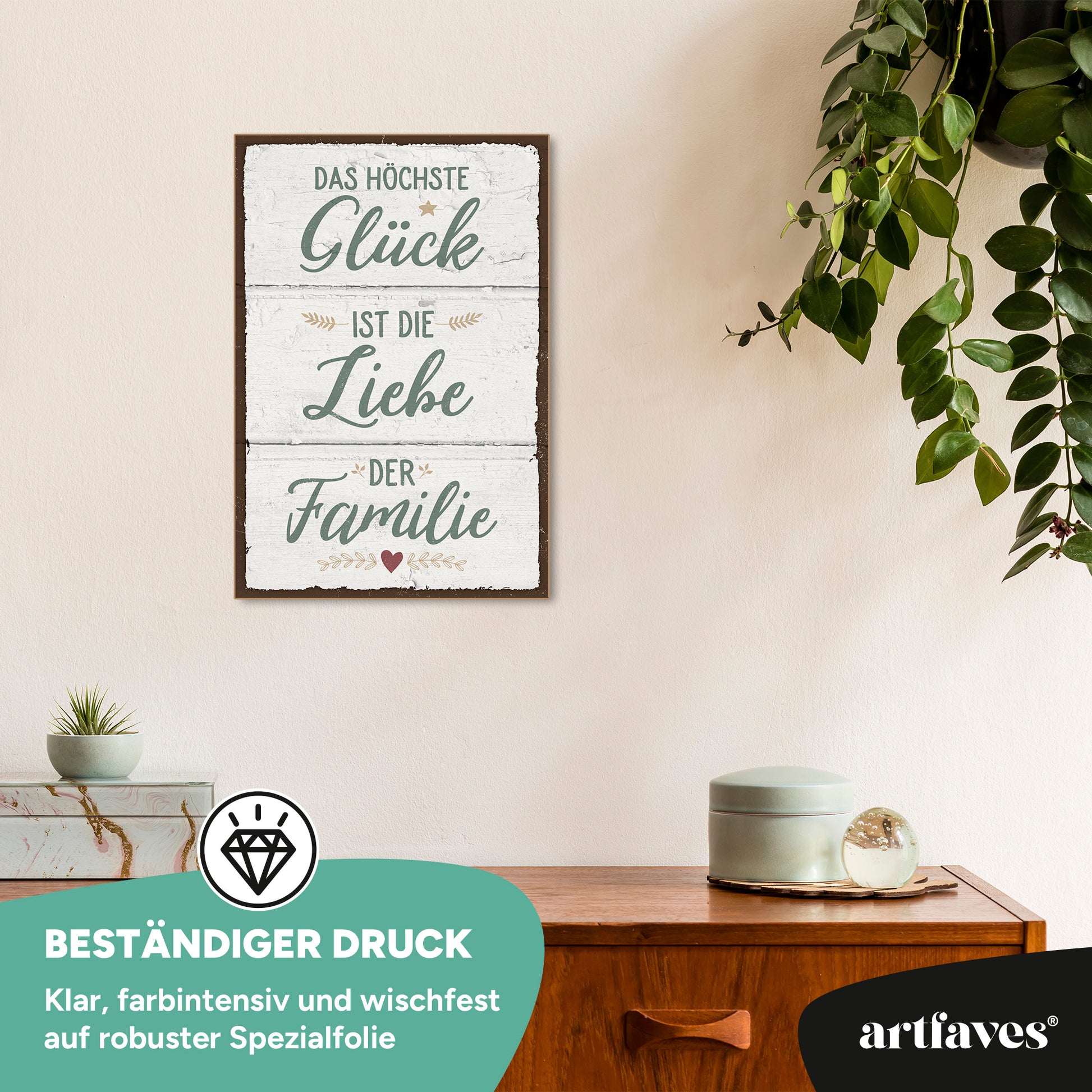 schild-mit-spruch-glück-die-liebe-der-familie