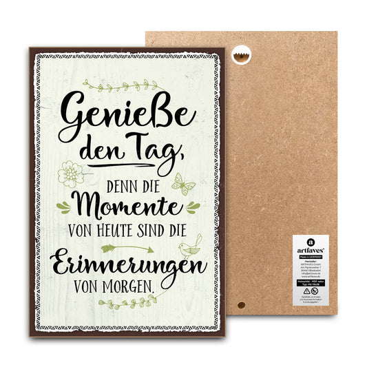 schild-mit-spruch-geniesse-den-tag
