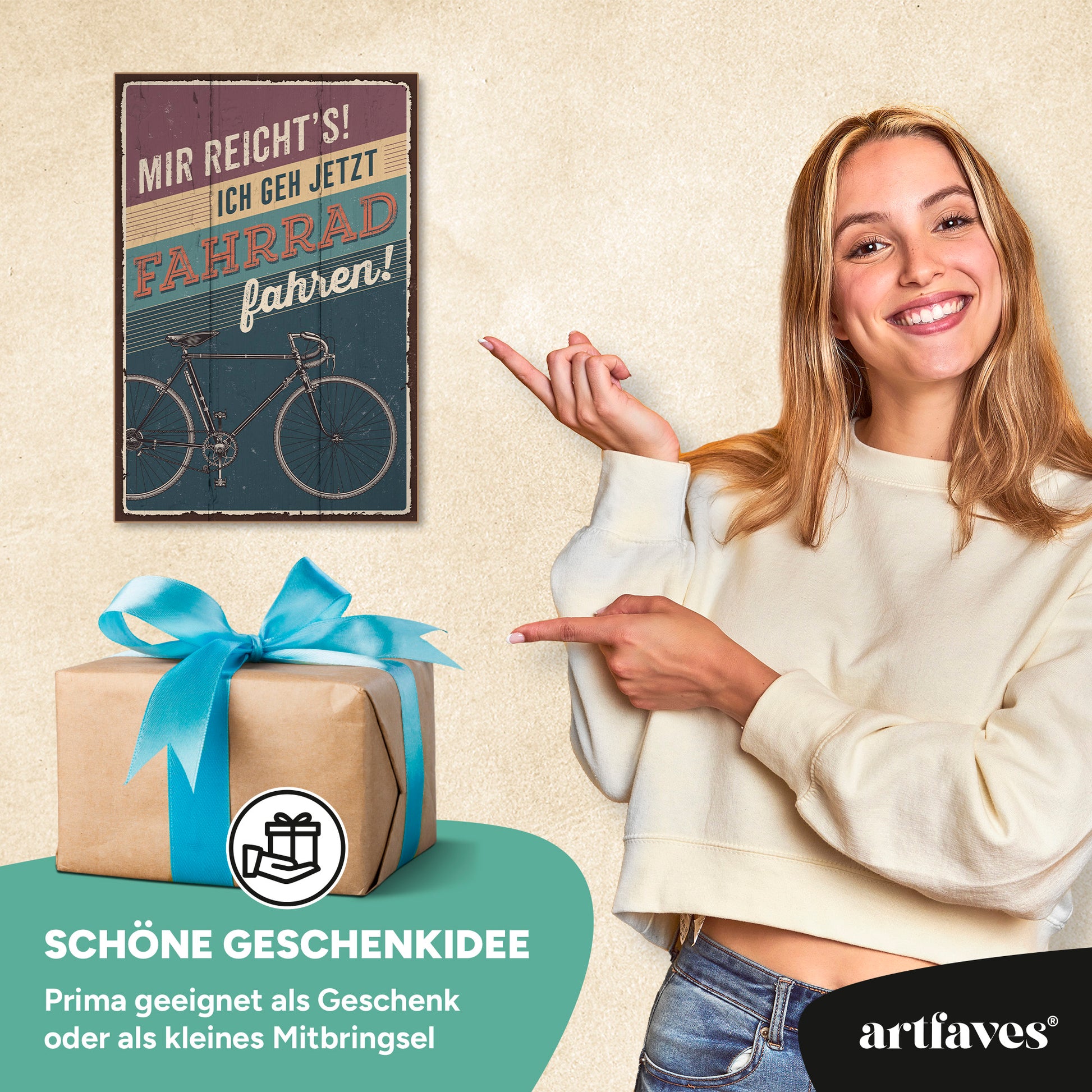 schild-mit-spruch-mir-reicht's-ich-geh'-fahrrad-fahren