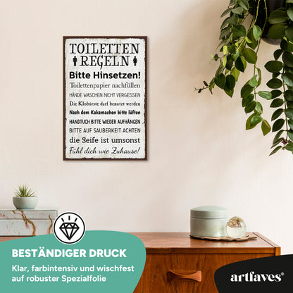 schild-mit-spruch-toilettenregeln