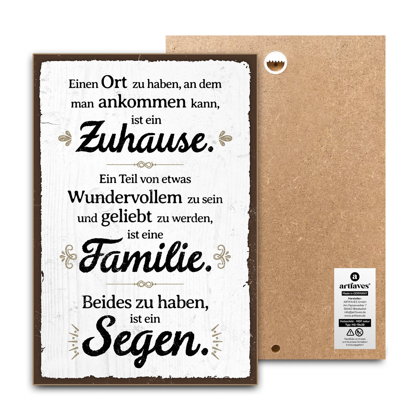 schild-mit-spruch-zuhause-familie-segen