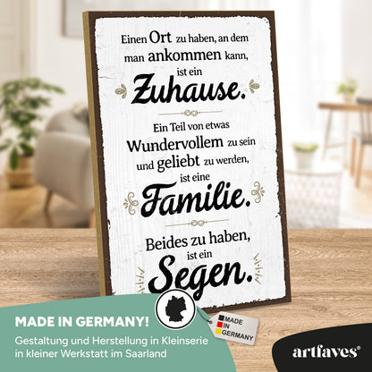 schild-mit-spruch-zuhause-familie-segen