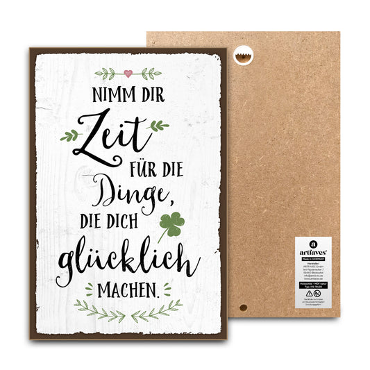 schild-mit-spruch-nimm-dir-zeit-für-die-dinge