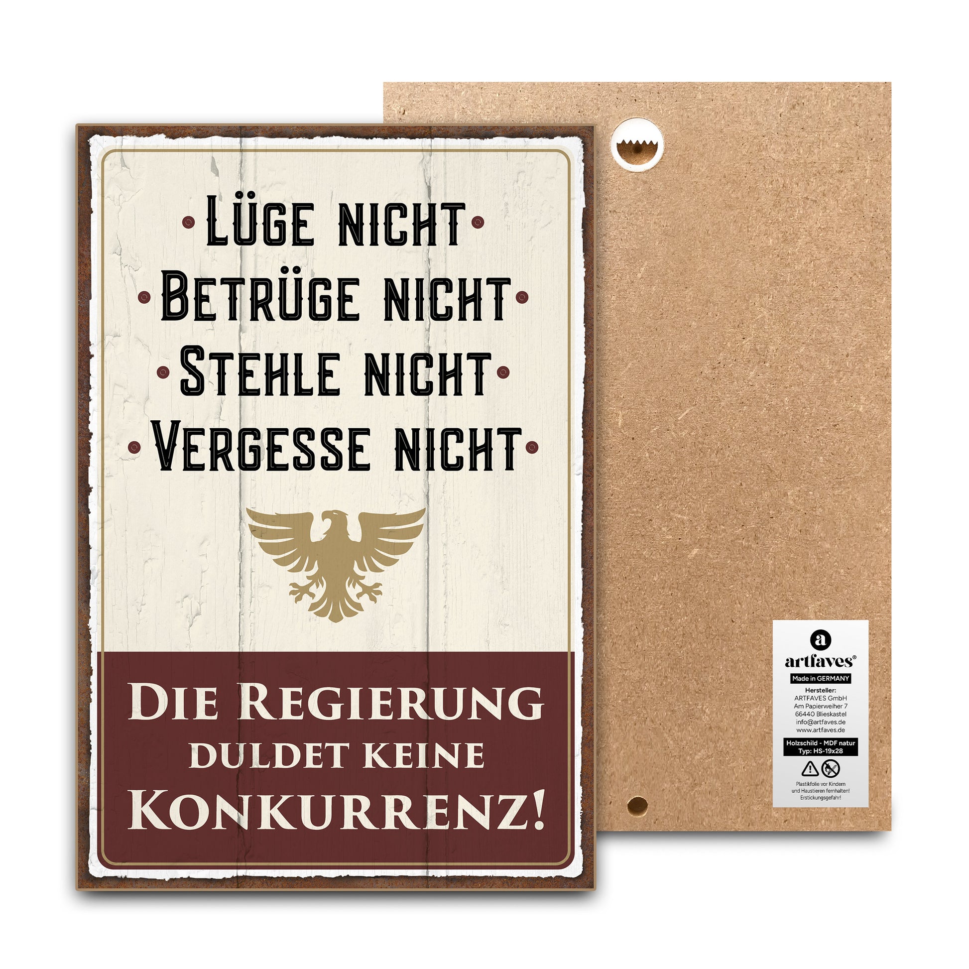 schild-mit-spruch-luege-nicht-betruege-nicht