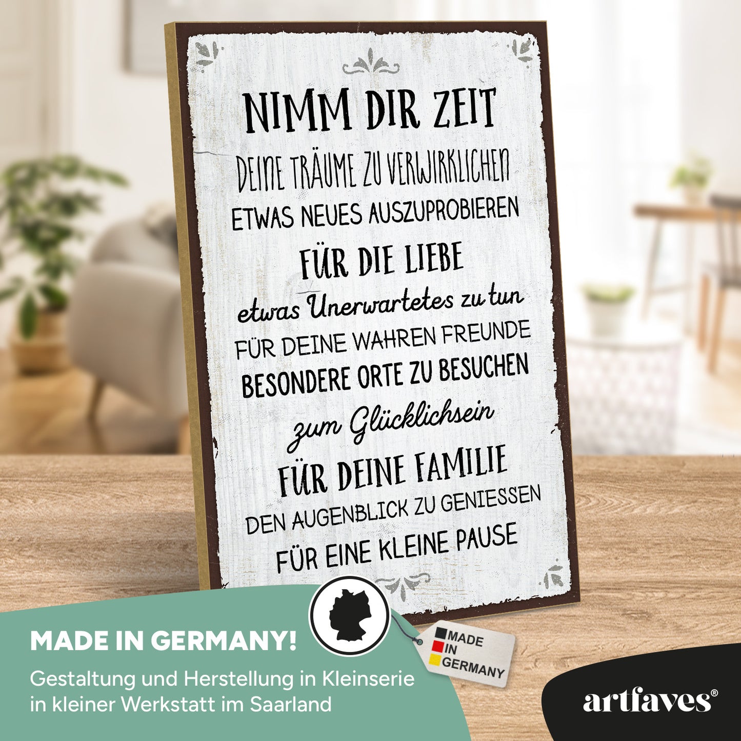 schild-mit-spruch-nimm-dir-zeit-deine-träume-zu-verwirklichen