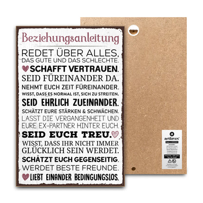schild-mit-spruch-beziehungsanleitung