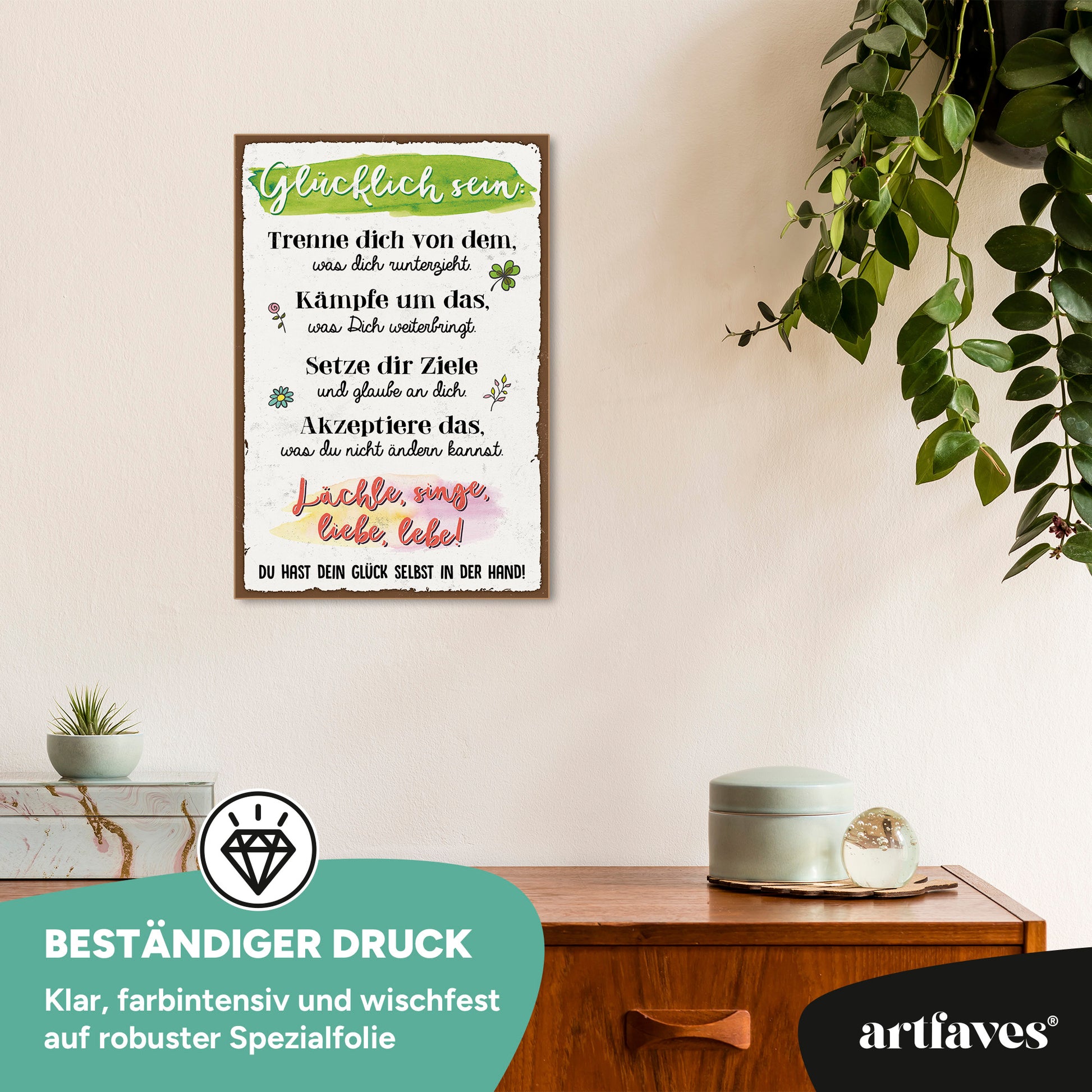 schild-mit-spruch-gluecklich-sein-trenne-dich-von-dem