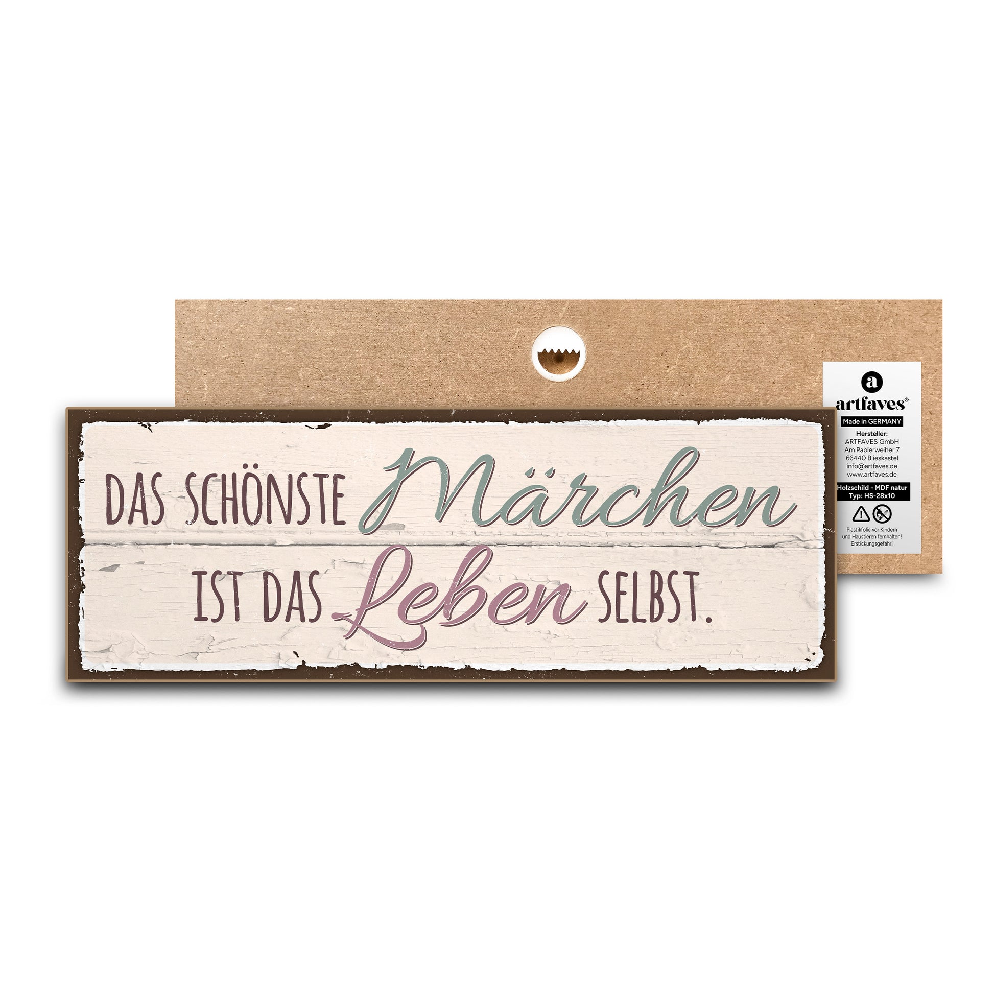 schild-mit-spruch-das-leben-ist-das-schönste-märchen