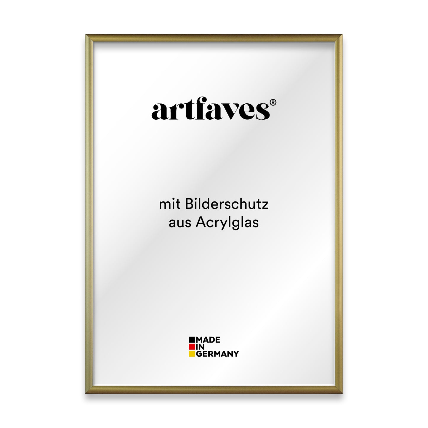 Bilderrahmen Set - 8-teilig - Gold