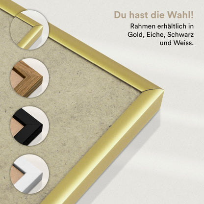 Bilderrahmen Alu Gold