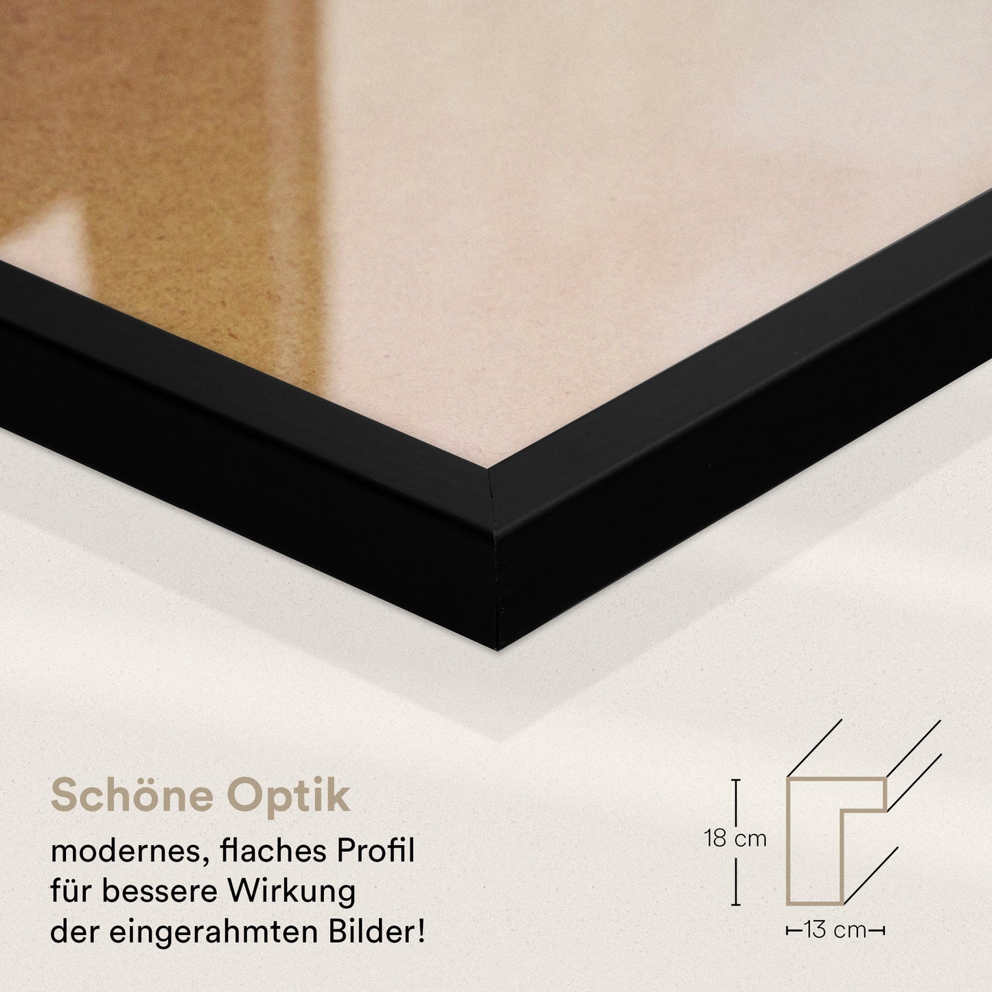 Bilderrahmen Schwarz