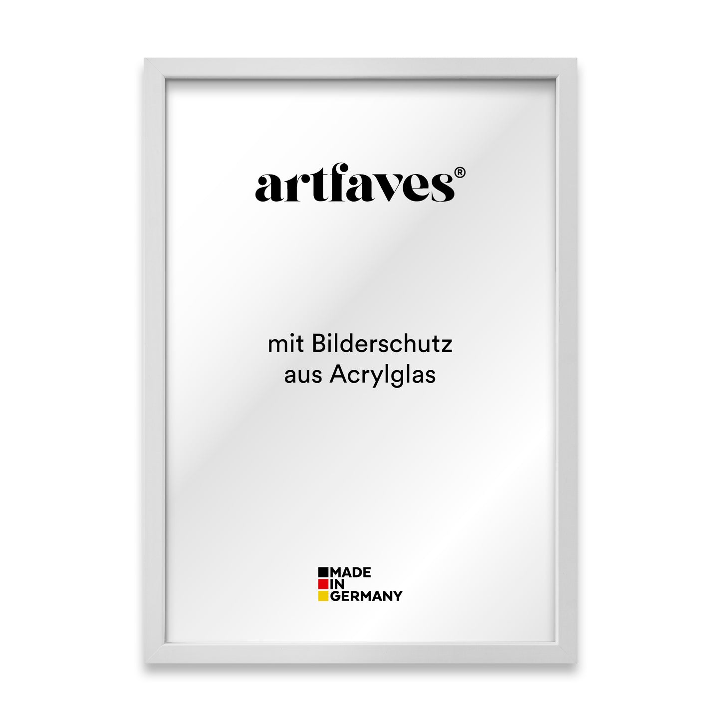 Bilderrahmen Set - 8-teilig - Weiss