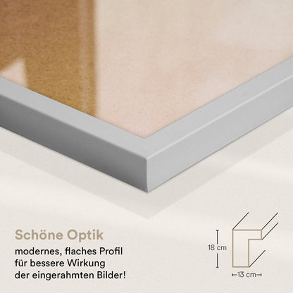 Bilderrahmen Set - 8-teilig - Weiss