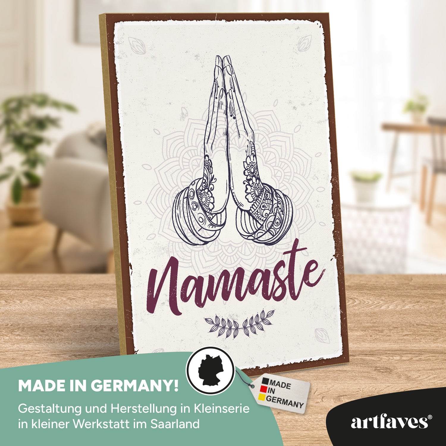 schild-mit-spruch-namaste