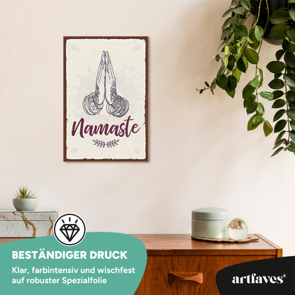 schild-mit-spruch-namaste