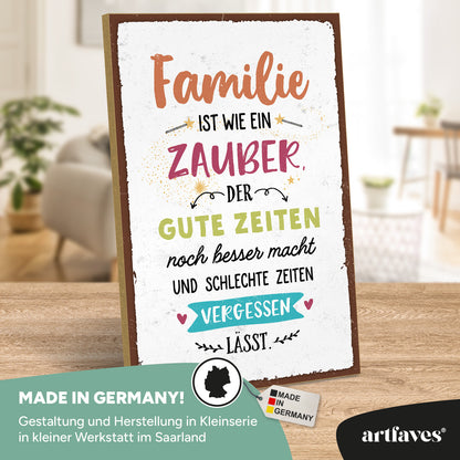 schild-mit-spruch-familie-ist-wie-ein-zauber