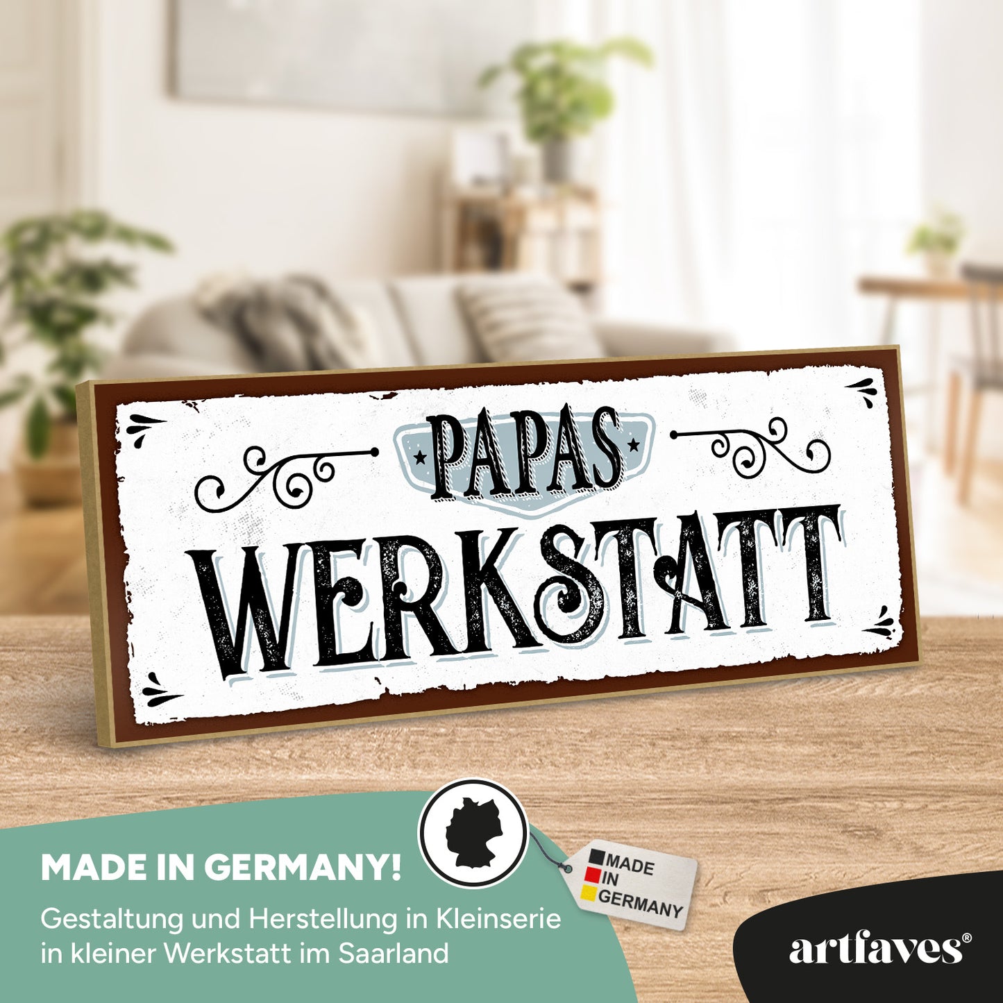 schild-mit-spruch-papas-werkstatt