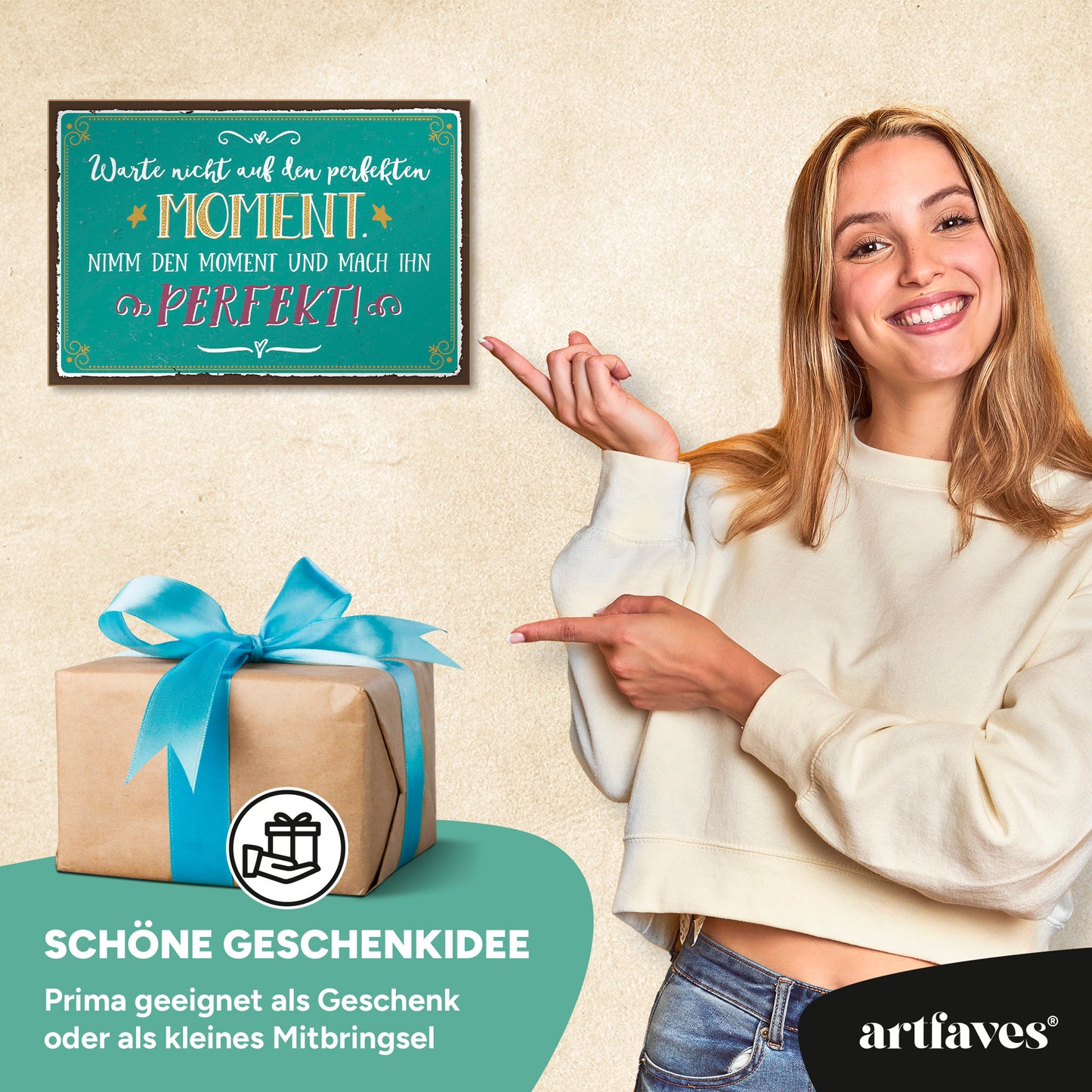 schild-mit-spruch-perfekte-momente