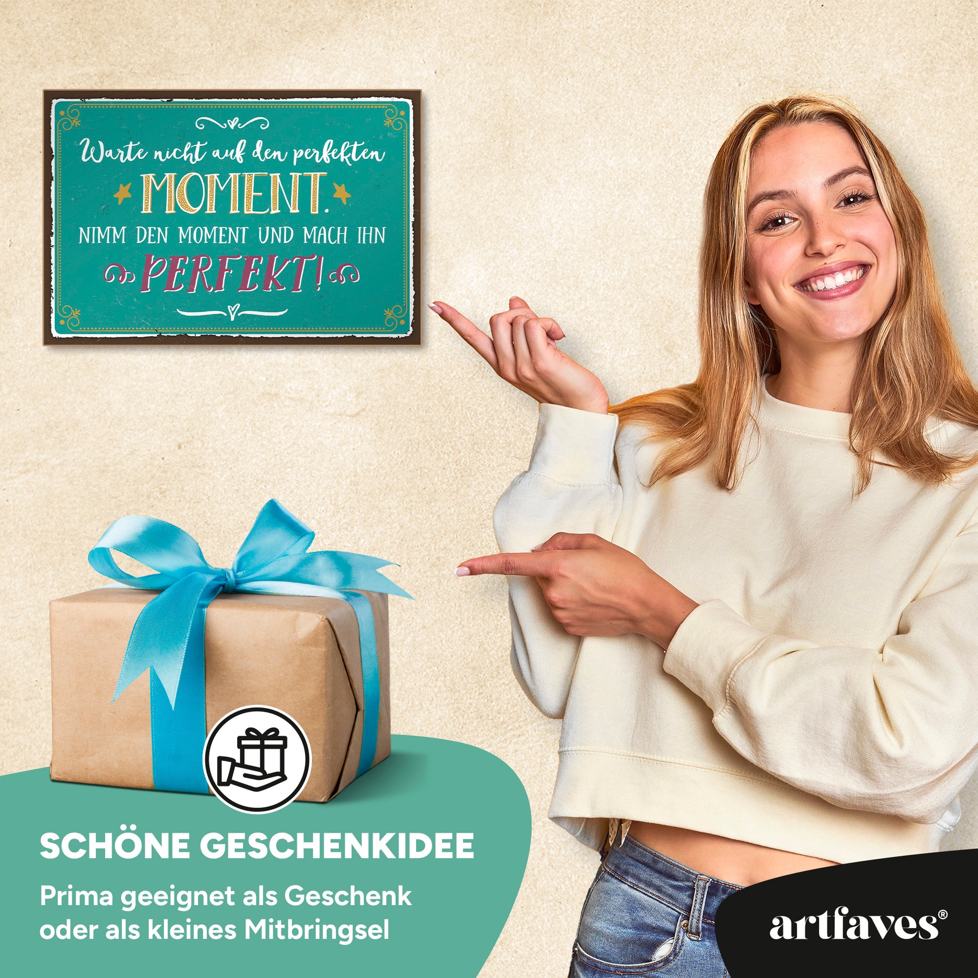 schild-mit-spruch-perfekte-momente