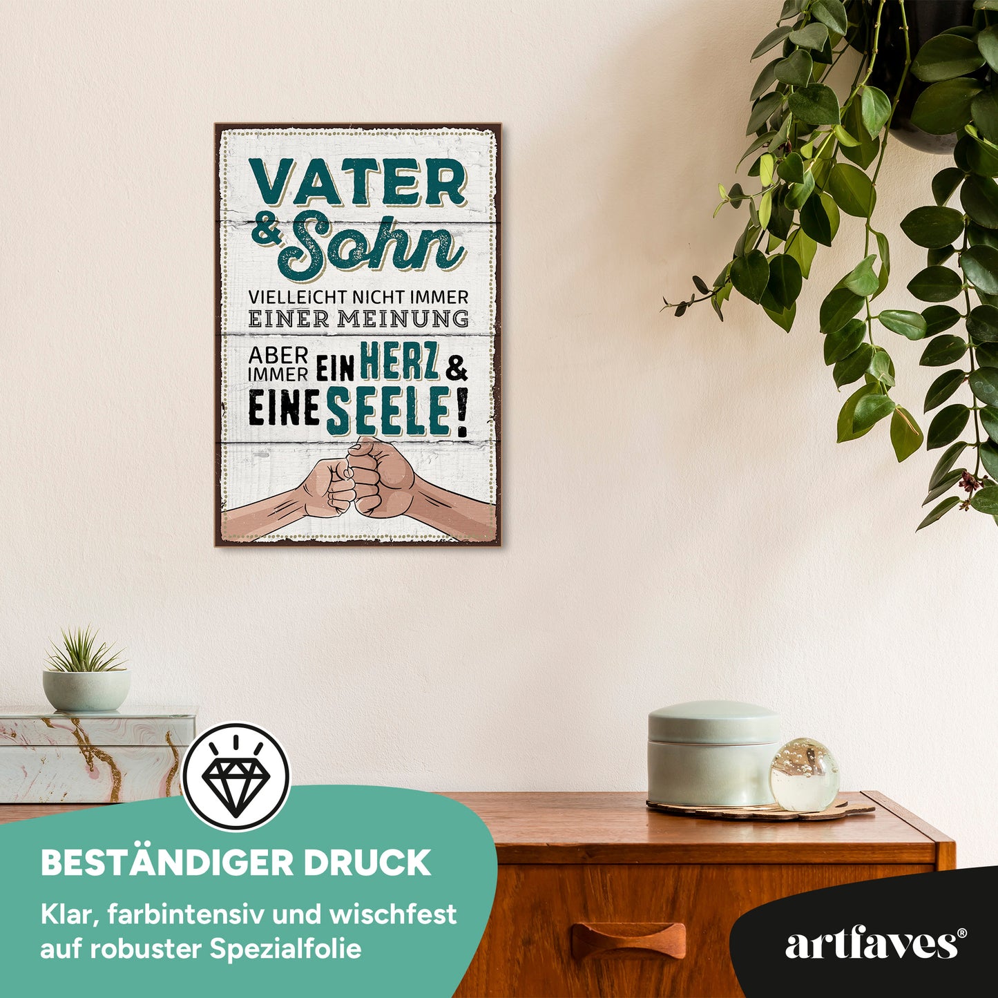 schild-mit-spruch-vater-&-sohn-ein-herz-und-eine-seele