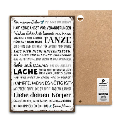 schild-mit-spruch-fuer-meinen-sohn