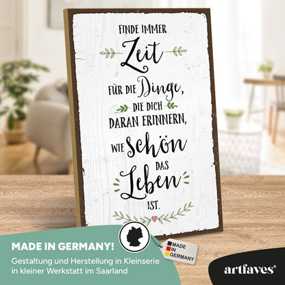 schild-mit-spruch-finde-immer-zeit-fuer-die-dinge