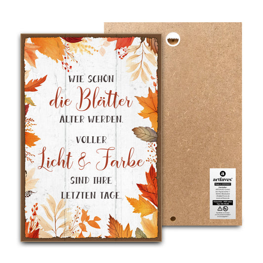 schild-mit-spruch-wie-schoen-die-blaetter-aelter-werden