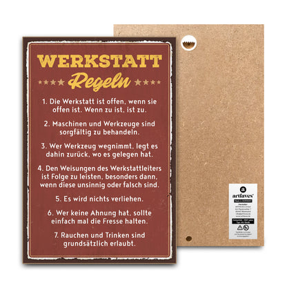 schild-mit-spruch-werkstattregeln