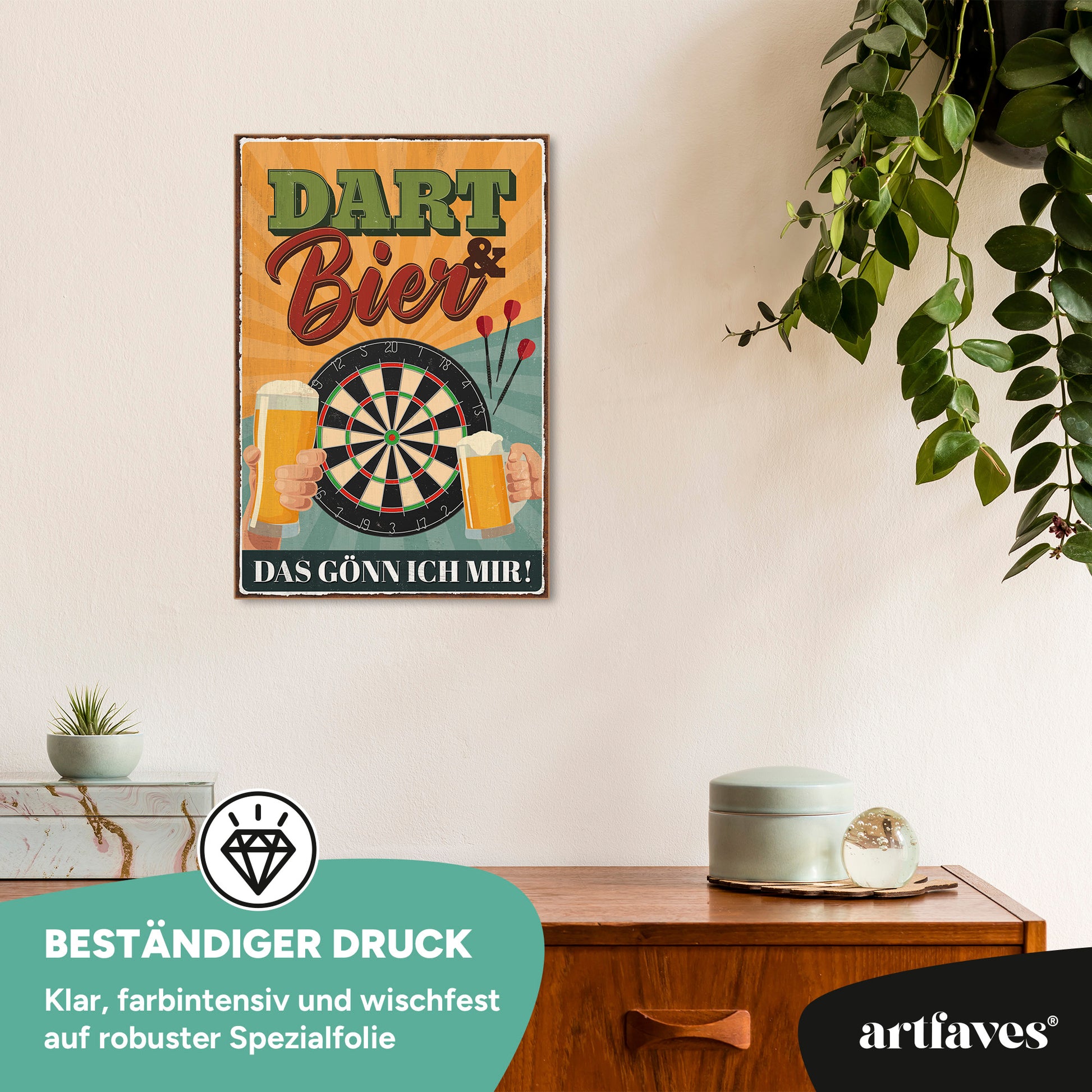 schild-mit-spruch-dart-und-bier