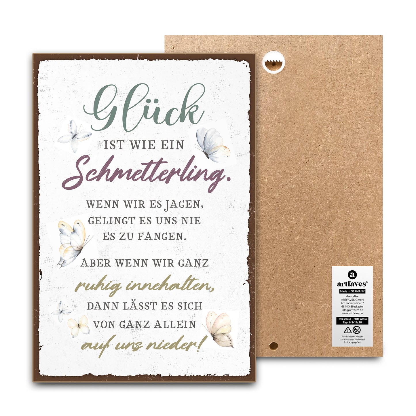 schild-mit-spruch-glueck-ist-wie-ein-schmetterling