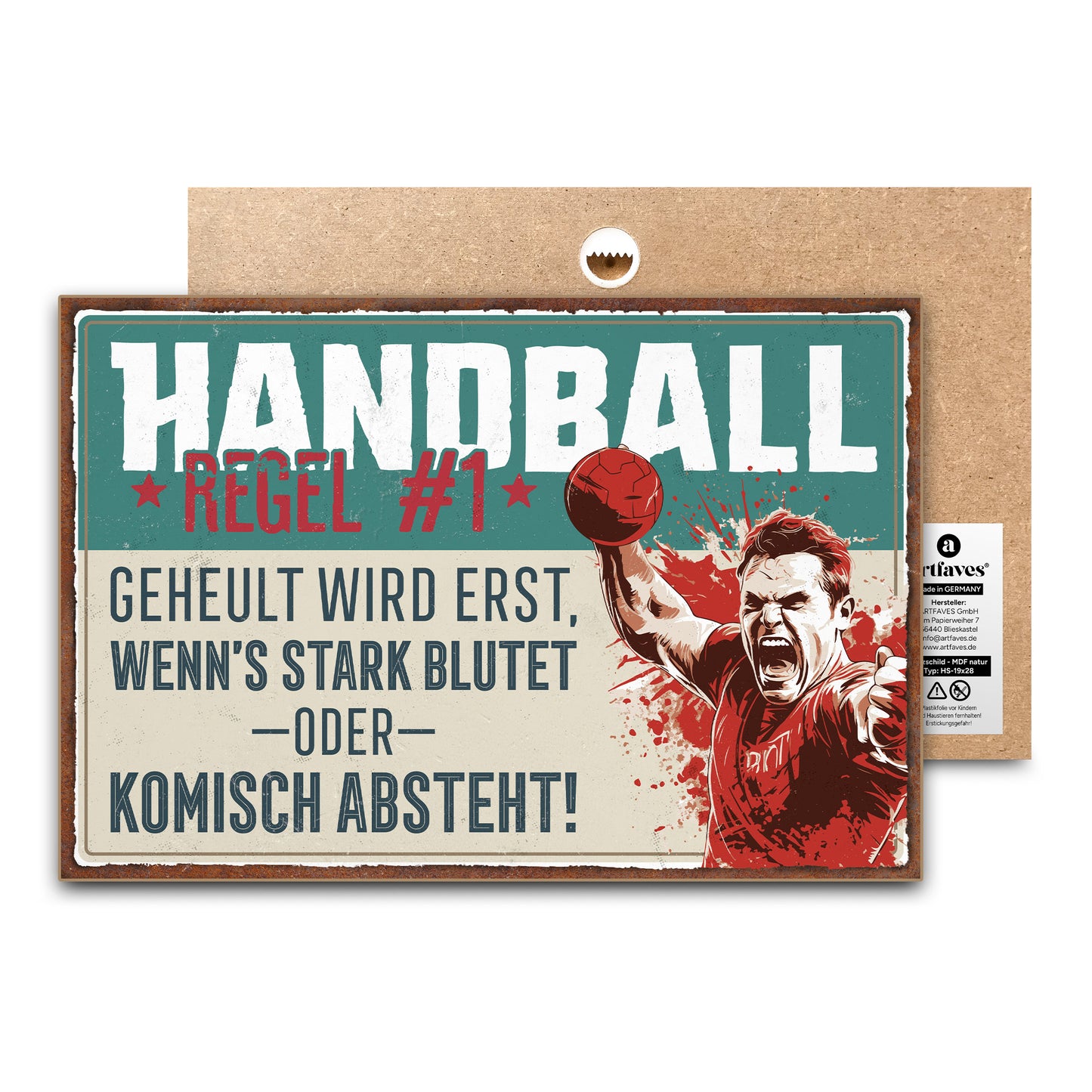 schild-mit-spruch-handball-regel-nr-1