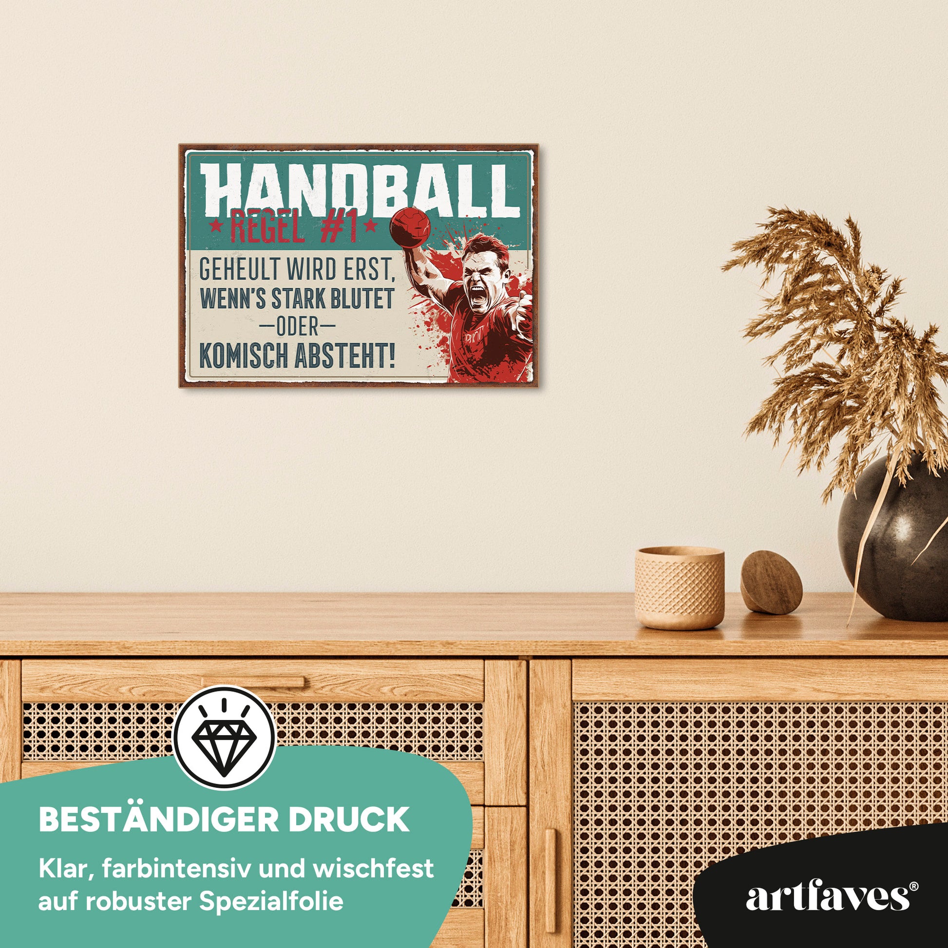 schild-mit-spruch-handball-regel-nr-1