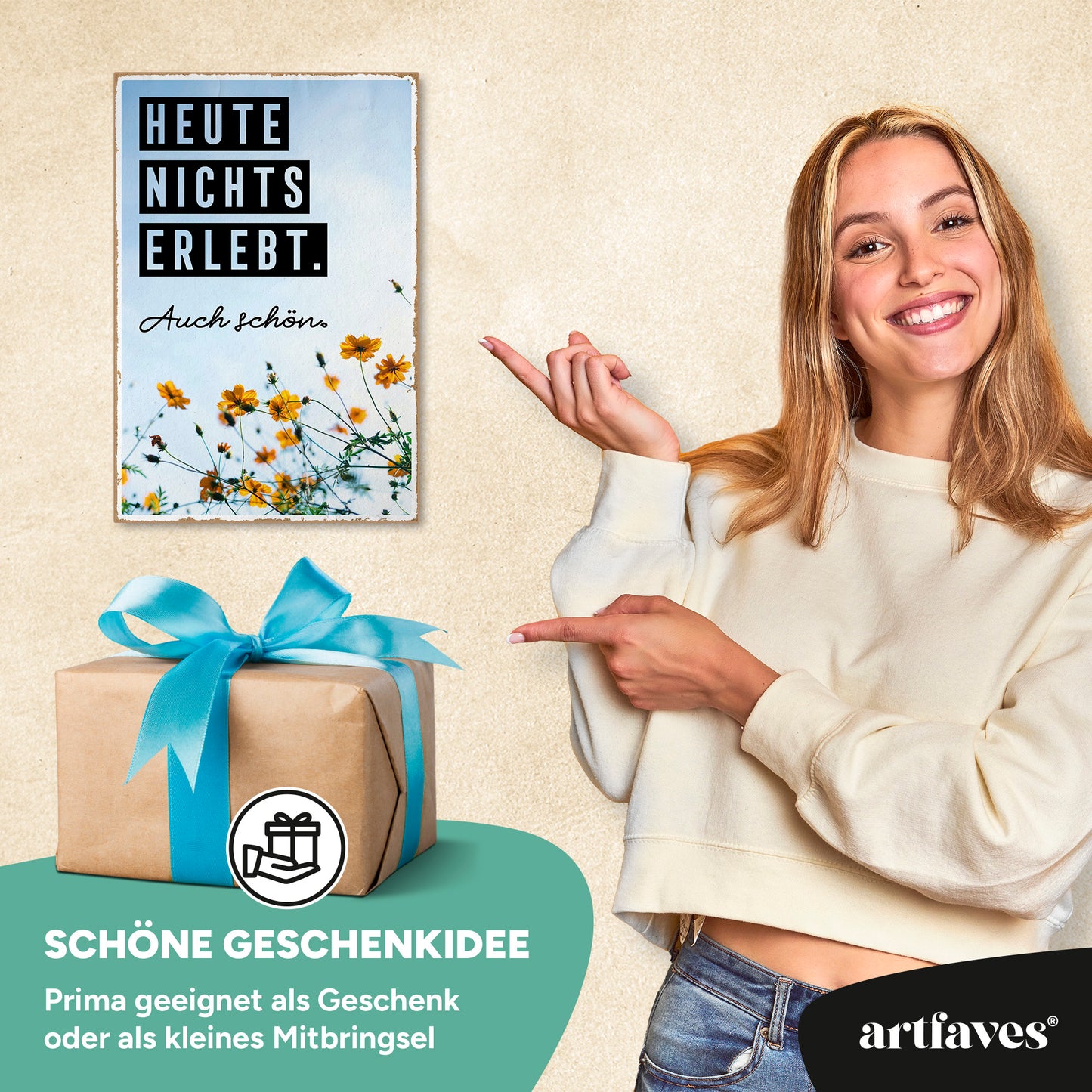 schild-mit-spruch-heute-nichts-erlebt-auch-schoen