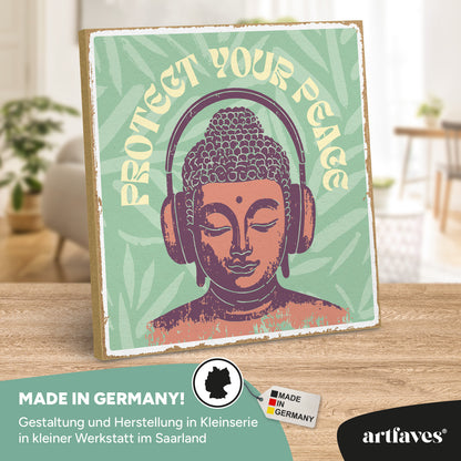 schild-mit-spruch-protect-your-peace-buddha