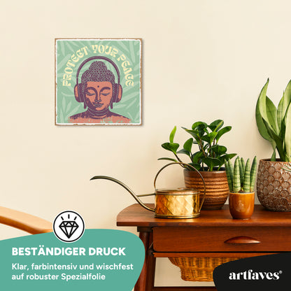 schild-mit-spruch-protect-your-peace-buddha