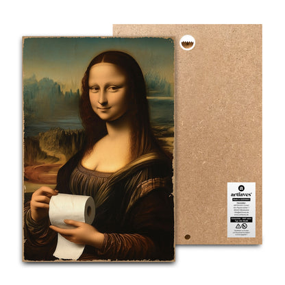 schild-mit-spruch-mona-lisa-klopapier