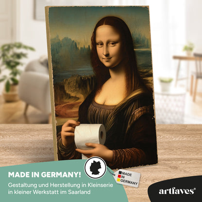 schild-mit-spruch-mona-lisa-klopapier