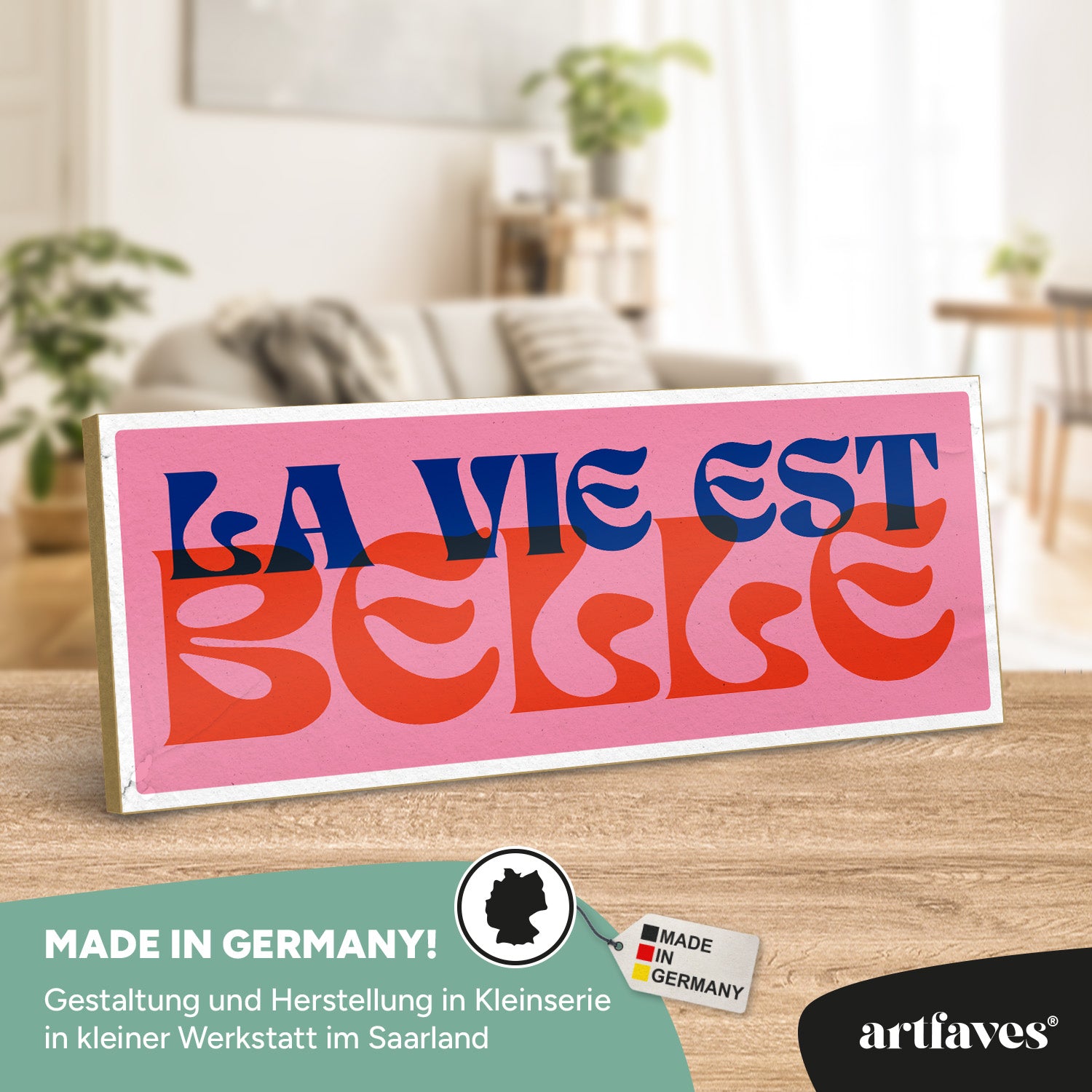 schild-mit-spruch-la-vie-est-belle